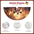 thumbnail image 6 of Lsque Five Nights At Freddy'S Print Christmas Tree Skirt with Ties and Velcro,Xmas Holiday Decorations, Adjustable Tree Skirt-36", 6 of 6