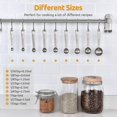thumbnail image 2 of 18/8 Stainless Steel Measuring Spoons Set of 9, (1/16 TSP, 1/8 TSP, 1/4 TSP, 1/3 TSP, 1/2 TSP, 3/4 TSP, 1 TSP, 1/2 tbsp & 1 tbsp) for Dry and Liquid I, 2 of 5