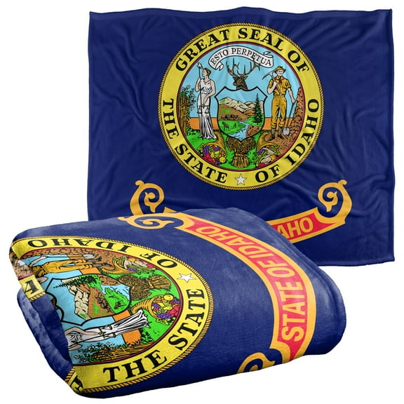 Idaho Flag Officially Licensed Silky Touch Super Soft Throw Blanket 50' x 60'