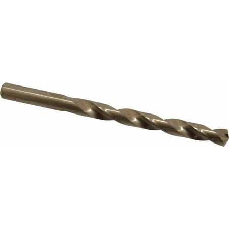 

Chicago-Latrobe 0.358 135° Cobalt Jobber Drill Oxide/Gold Finish Right Hand Cut Spiral Flute Straight Shank 4-7/8 OAL Split Point