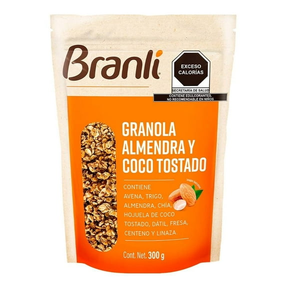 Granola Branli almendra y coco tostado 300 g