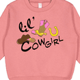 thumbnail image 3 of Inktastic Lil' Cowgirl Toddler Sweatshirt, 3 of 4