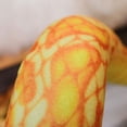 thumbnail image 4 of Juguete de Peluche Sincero Serpiente Gigante 78 Pulgadas Verde, 4 of 6