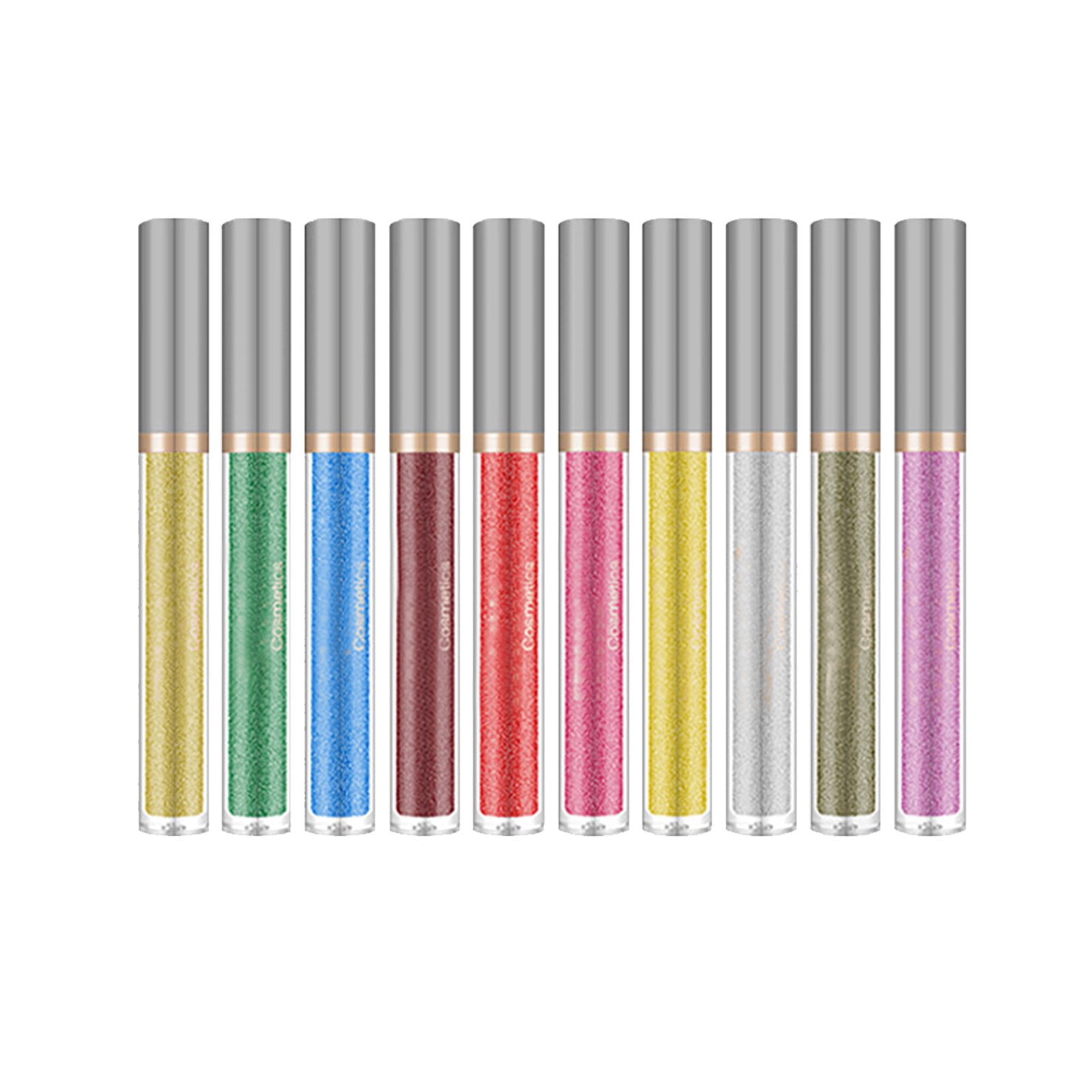 yinguo powder eyeliner 25ml 10 dazzling gold color pen color hard set case eyeshadow