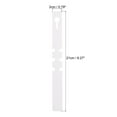 thumbnail image 3 of Uxcell Plant Label Stake 21 x 2 cm Water Resistant for Garden White 100 Pack, 3 of 6