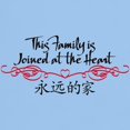 thumbnail image 3 of CafePress - Joined At The Heart (Family) Light T Shirt - Men's Classic Graphic T-Shirt, 3 of 4