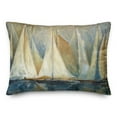 thumbnail image 2 of Creative Products Sailboat Painting 14x20 Indoor / Outdoor Pillow, 2 of 3