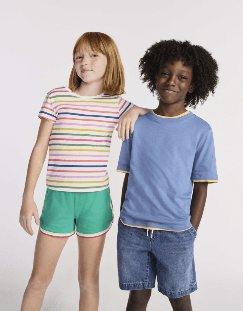 Wonder Nation Boys' Pull On Denim Shorts, Sizes 4-16 & Husky