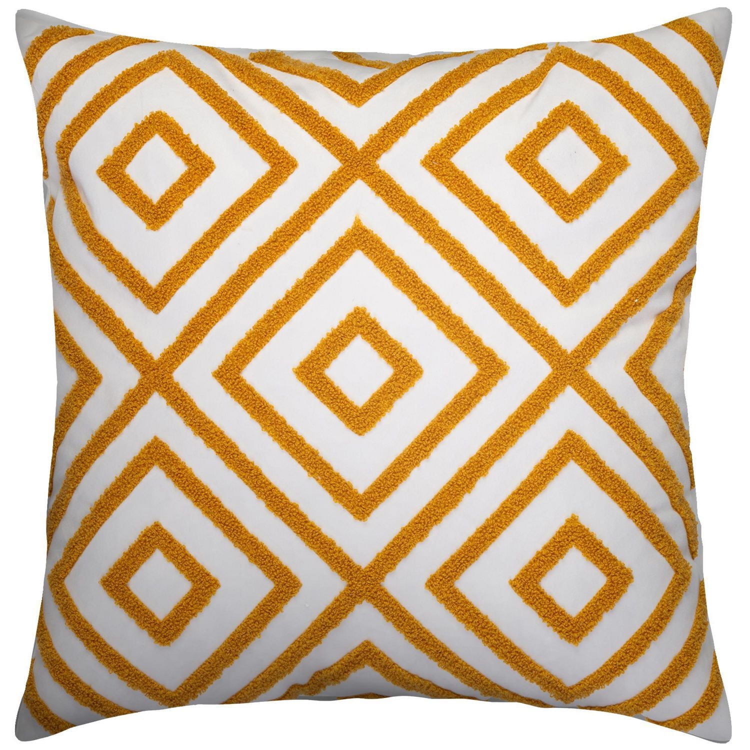 "hometrends Coussin Décoratif Géométrique Doré"