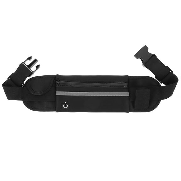 MLINS  Hidden Phone Holder Anti-theft Waist Wallet Pouch Sports Bag Men and Women Office Black