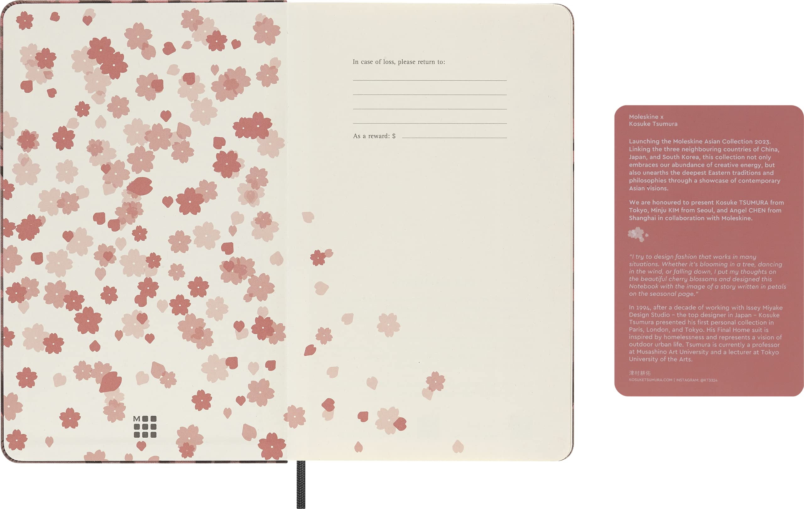 最前線の Notebook, Sakura Edition Limited Moleskine Hard Large Cover, ノート