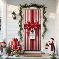 thumbnail image 5 of Holiday Door Decor Christmas 3D Bow Cover 35x71 Inch Seasonal Entrance Decoration Festive Wall Hanging Party Home Decorating Christmas Spirit Display Doorway Accent, 5 of 5