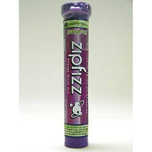 Zipfizz Healthy Energy Drink Mix 30 Tubes Grape Walmart Com