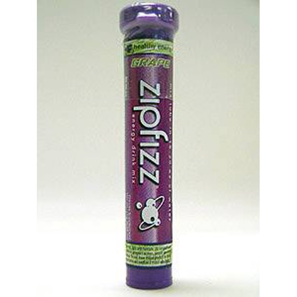 Zipfizz Healthy Energy Drink Mix, 30 Tubes Grape