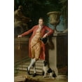 thumbnail image 2 of Batoni, Pompeo Girolamo 17x24 White Modern Wood Framed Museum Art Print Titled - Portrait of John Talbot, later 1st Earl Talbot, 2 of 4