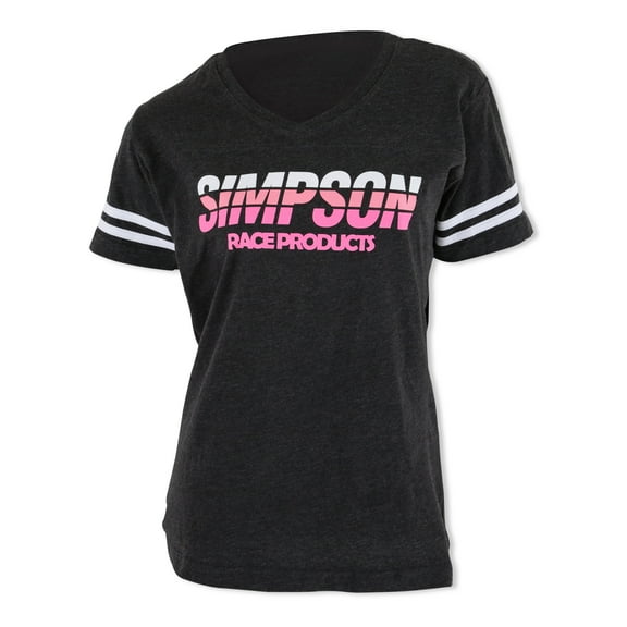 Simpson Racing 45010X Ladies Racing Stripes T-shirt - Adult Extra Large