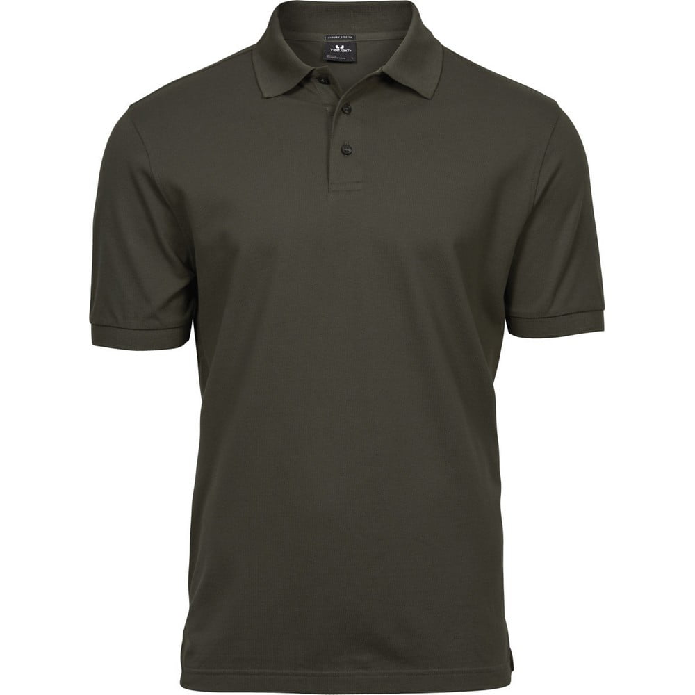 tee jays luxury stretch polo