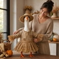 thumbnail image 2 of AZXY Porch Goose Outfit, 23" Porch Goose Clothes for Lawn Yard & Patio Decoration, Goose Clothing for Cement Plastic Lawn Goose Statue,Goose Clothes for Garden Porch Goose Figurine,Outdoor Home Decor, 2 of 7