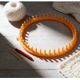 thumbnail image 3 of Complete Knitting Loom Set - 4 Size Round Weaving Kit with Hook & Pompom Maker, Beginner-Friendly Crochet Tools for Scarves/Hats, 3 of 5
