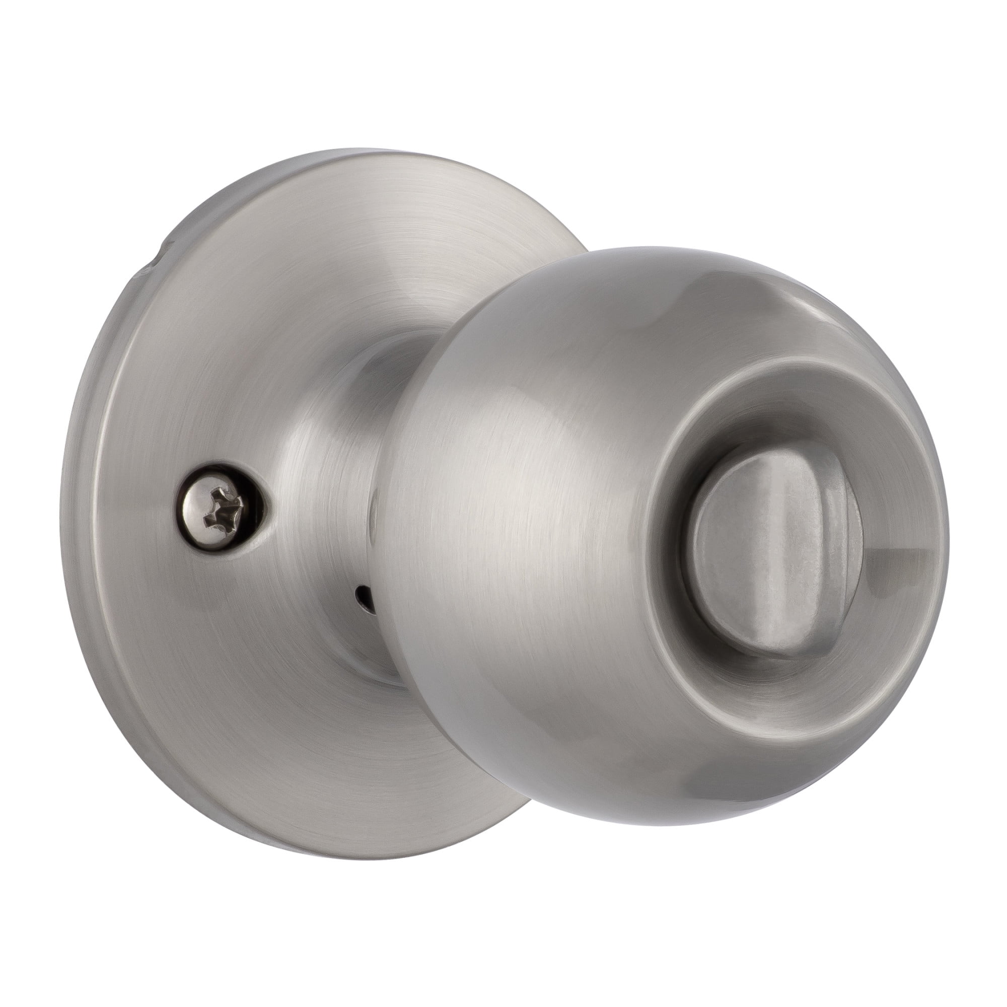Miseno MLK3020SN Urbanna Ball Privacy Door Knob Set - Nickel