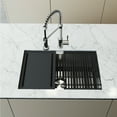 thumbnail image 2 of Vigo Vgr3020ck1 Mercer 30" Undermount Single Basin Stainless Steel Kitchen Sink -, 2 of 12