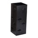 thumbnail image 1 of Organizador de paraguas de metal, soporte para bastones y entrada. negro, 1 of 9