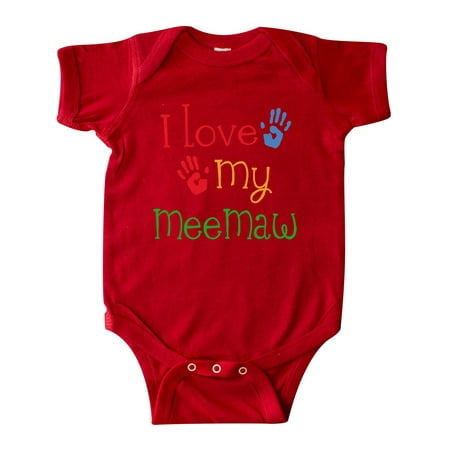 

Inktastic I Love My MeeMaw Gift Baby Girl Bodysuit