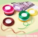 thumbnail image 5 of Rollo de cinta de organza Beadthoven, 10 rollos de 457,2 m, colores mezclados, 5 of 7