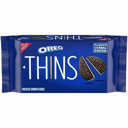 OREO Thins Chocolate Sandwich Cookies, 9.21 oz
