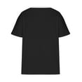 thumbnail image 3 of XIAfhje Oversized Tshirts for Women Plus Size Tops V-Neck Button Down Shirts Casual Loose Summer Short Sleeve Blouse Loose Tee Top Outfits 2024, 3 of 4