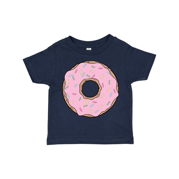 Inktastic Pink Donut with Sprinkles Boys or Girls Toddler T-Shirt