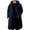 Navy, variant on FchengtaiS Men's Long Trench Coat Long Sleeve Single Breasted Hooded Overcoat Fall Winter Warm Jakcets