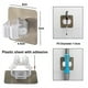 thumbnail image 5 of 4/6pcs Wall Mounted Mops Holder Multi-purpose Hooks Self Adhesive Broom Hanger Hook Kitchen Bathroom Organizer Strong Wall Hooks a, 5 of 5