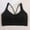 Black, variant on Fatuov Bras for Women Push-Up Lace Underwear for Jogging Cross-Back Solid Color Comfort Sports Bras 38A, Gray