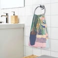 thumbnail image 3 of Yayeee 100% Cotton Hand Towels for Bathroom 16" x 28" Soft Absorbent Kitchen Towel, Window Scene, 3 of 7