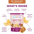 thumbnail image 6 of Ready, Set, Food! Apple Cinnamon, Peanut Butter, Peanut Butter Berry Baby Puffs with 9 Top Allergens, No Sugar Added, Variety 3 Pack, 6 of 11