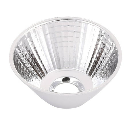Aluminum Reflector Lamp - Aluminum COB Flashlight Light Lamp Reflector 50mmx11mmx25mm Silver Tone