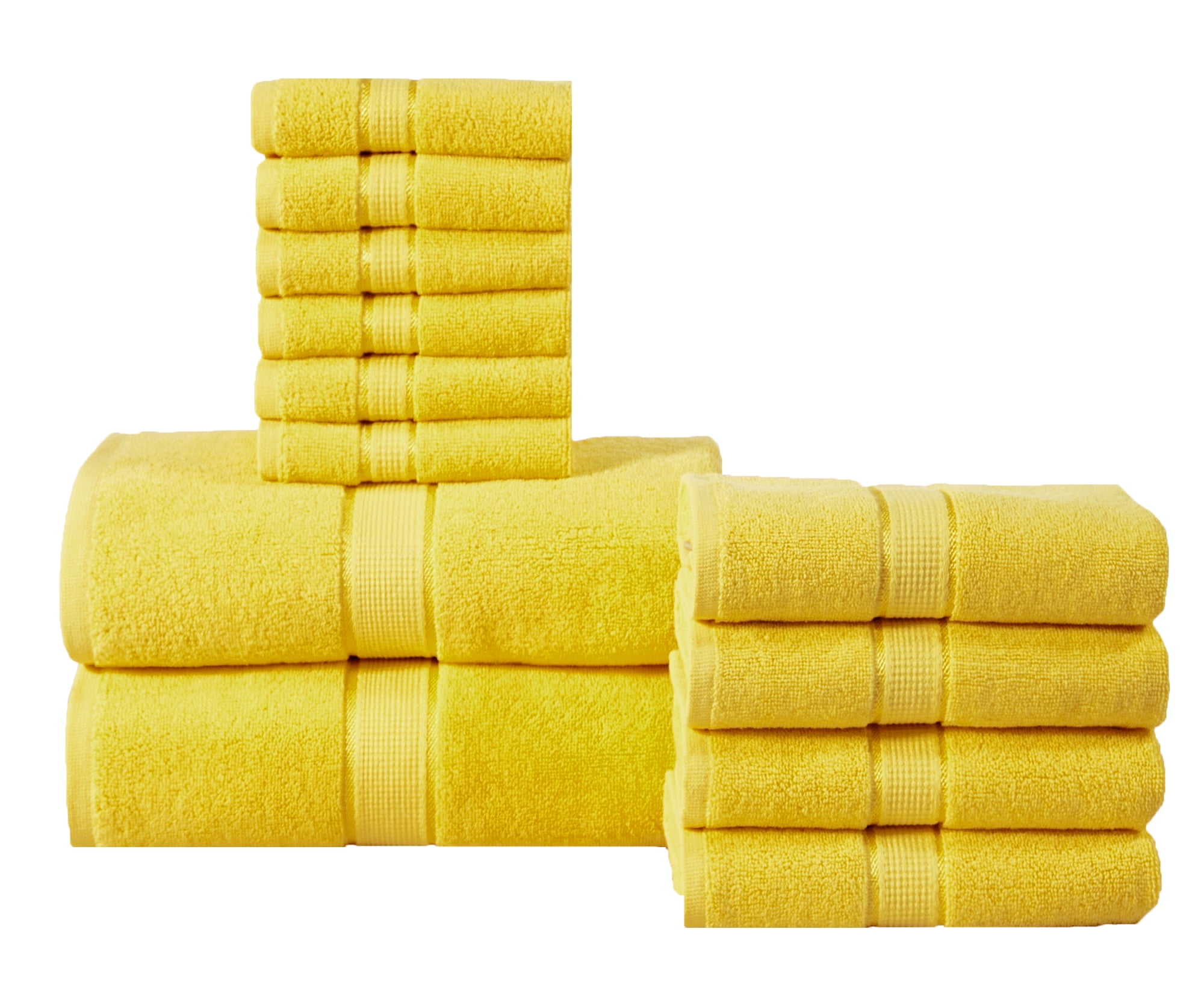 Elegance Spa Luxurious 600 GSM Egyptian Cotton 12piece Towel Set