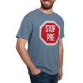 thumbnail image 4 of CafePress - STOP PRE - Mens Comfort Colors Shirt, 4 of 5