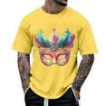 thumbnail image 1 of Tops para hombre, blusas y camisas de manga corta con cuello redondo para hombre, camisetas casuales con estampado de moda para hombre, blusa de manga corta, blusa de poliéster para hombre., 1 of 5