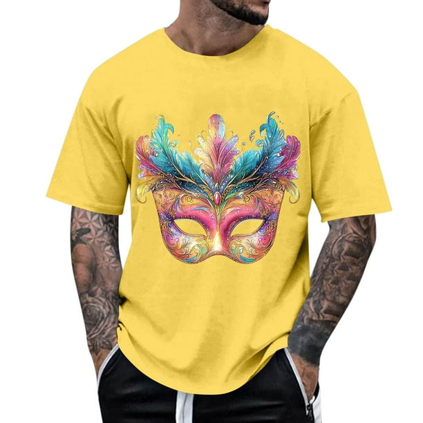 Tops para hombre, blusas y camisas de manga corta con cuello redondo para hombre, camisetas casuales con estampado de moda para hombre, blusa de manga corta, blusa de poliéster para hombre.