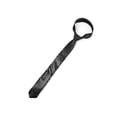 thumbnail image 4 of Corbata de lentejuelas para hombres INSPIRE CHIC para el Día del Padre, corbata de cuello autoajustable, brillante, disfraz de fiesta, negra, talla única, 4 of 6