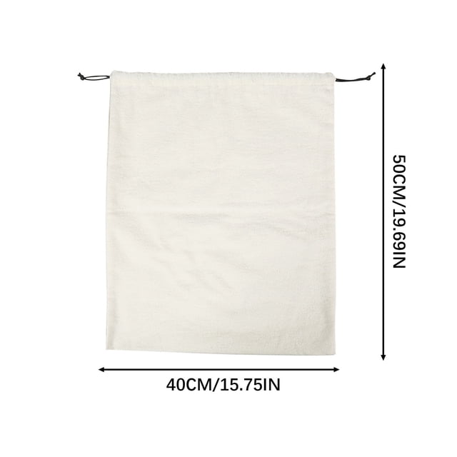 Bolsa de Viaje Pequeña Bolsa de Hebilla de Cordón de Flanela de Algodón Puro, Almacenamiento para Ropa de Viaje Ropa Interior Y Accesorios Organización