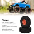 thumbnail image 3 of <p>RC Car Wheel, Rubber RC Car Tire Easy Replacement 120mm 1.9in Shock Absorb For SCX10 90046</p>, 3 of 8