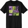 thumbnail image 3 of Beetlejuice Beetlejuice Valentine Card Collage Men's Black Crew Neck Short Sleeve Tee-Medium, 3 of 4