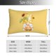 thumbnail image 2 of Fotbe Sunflower Gnomes 3 Funda de Almohada Decorativa Estilo Occidental, Lujo en Algodón, Fundas para Almohadas King, Cojín Estampado para Decoración del Hogar-20"x30", 2 of 6