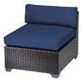thumbnail image 1 of Belle Chaise de Patio Sans Accoudoirs en Bleu Marine, 1 of 1