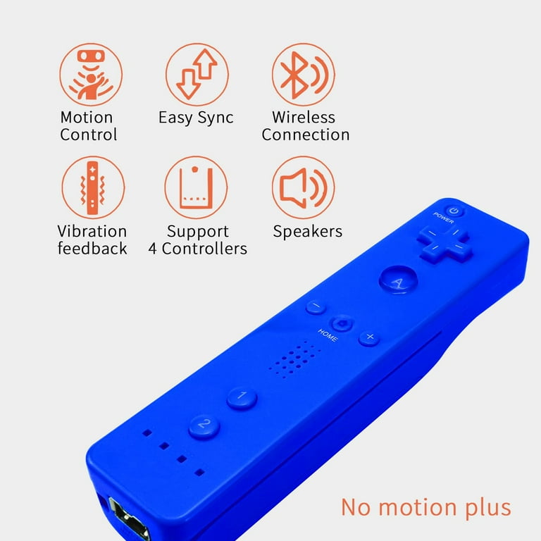 ZOUYUE Wii Remote Controller and Nunchuck Controller with Silicone