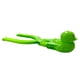 thumbnail image 1 of Molde para hacer bolas de nieve con forma de pato de dibujos animados, herramienta para hacer bolas de nieve, juguetes de invierno para niños y familias. Verde, 1 of 9