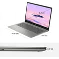thumbnail image 2 of HP 15.6" FHD Chromebook Plus Laptop, Intel Core i3-N305, 8GB RAM, 128GB UFS, 128GB SD Card, Numeric Keypad, Intel UHD Graphics, Wi-Fi 6, Chrome OS, Cefesfy Multifunctional Brush, 2 of 5